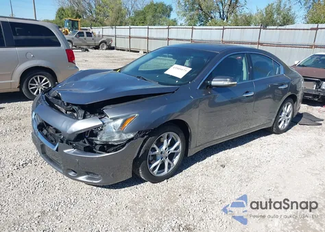 2014 Nissan Maxima 3.5 Sv z USA, uszkodzony, nr VIN 1N4AA5AP5EC911432